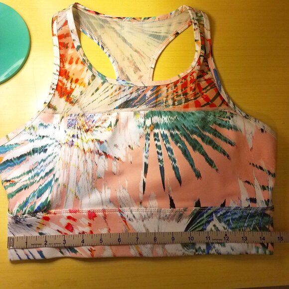 Fabletics Tropical Print Sports Bra - Picture 1 of 9